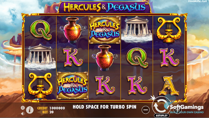 Hercules and Pegasus - PragmaticPlay Games catalogue | SoftGamings