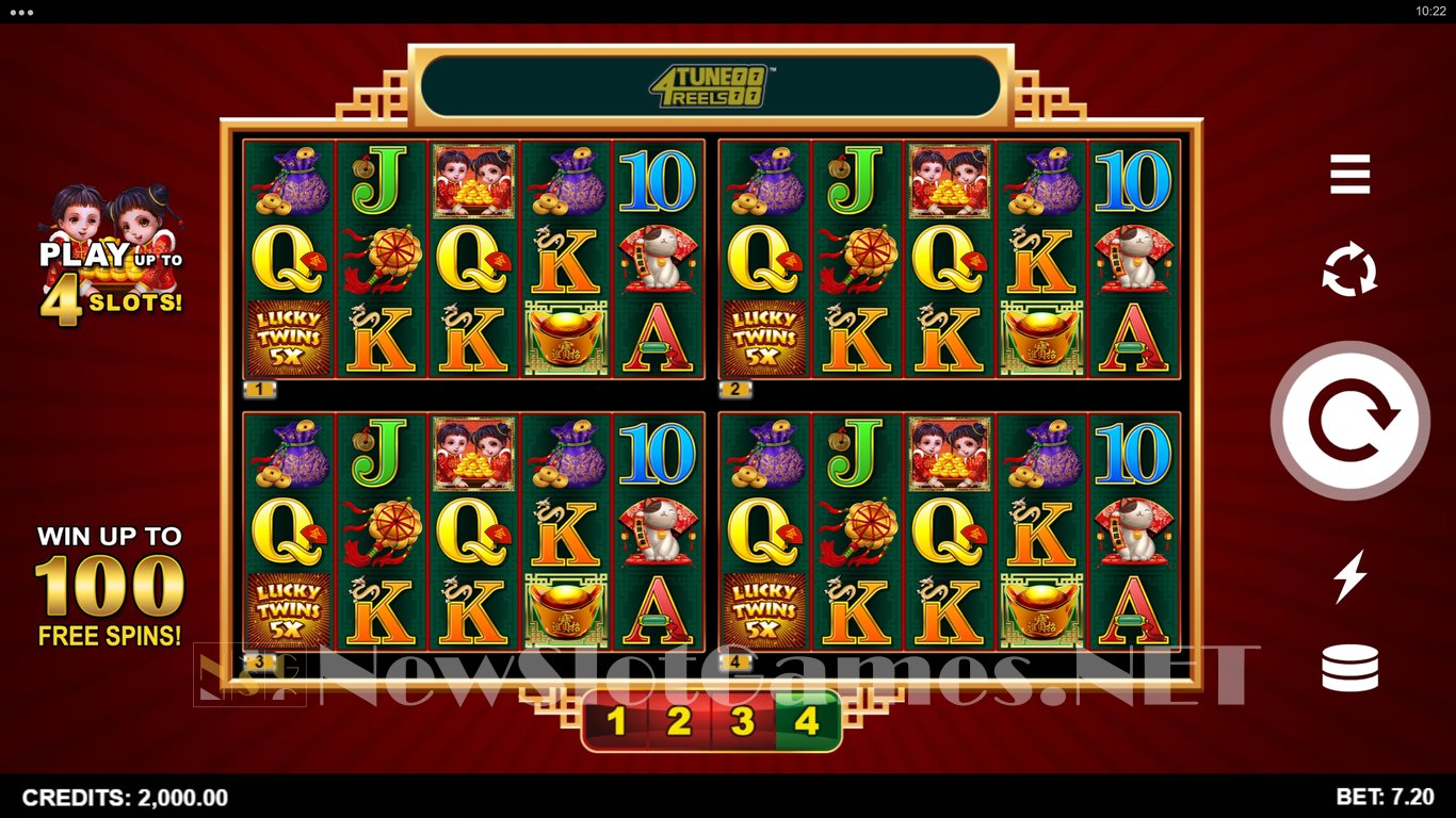 Lucky Twins 5X 4Tune Reels Slot (Games Global) Review 2024 & Demo Game